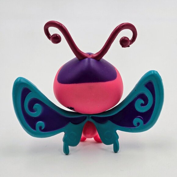 Littlest Pet Shop LPS Butterfly #2740 G4 Pink Purple Hasbro Read - Picture 4 of 8